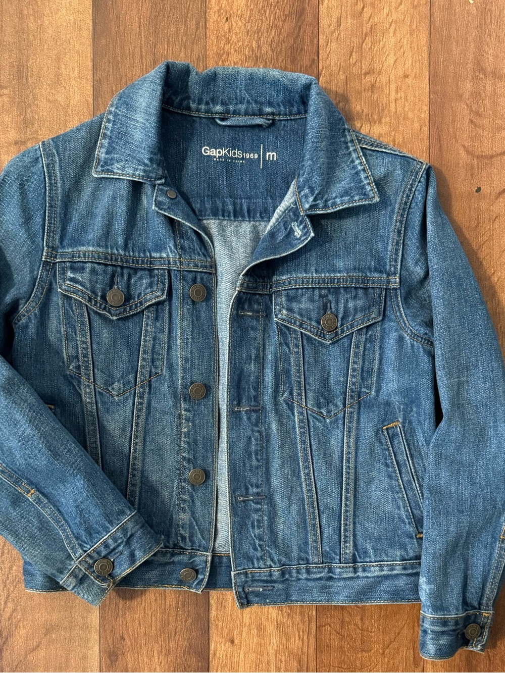 GAP Boys Medium Blue Denim Jacket